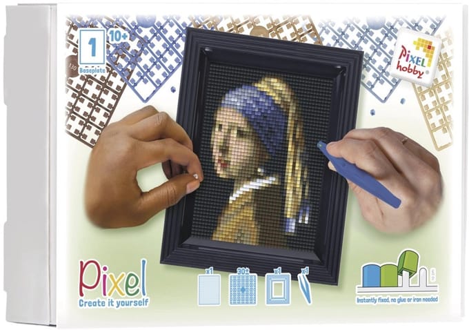 Pixelhobby Geschenkverpakking Meisje met parel