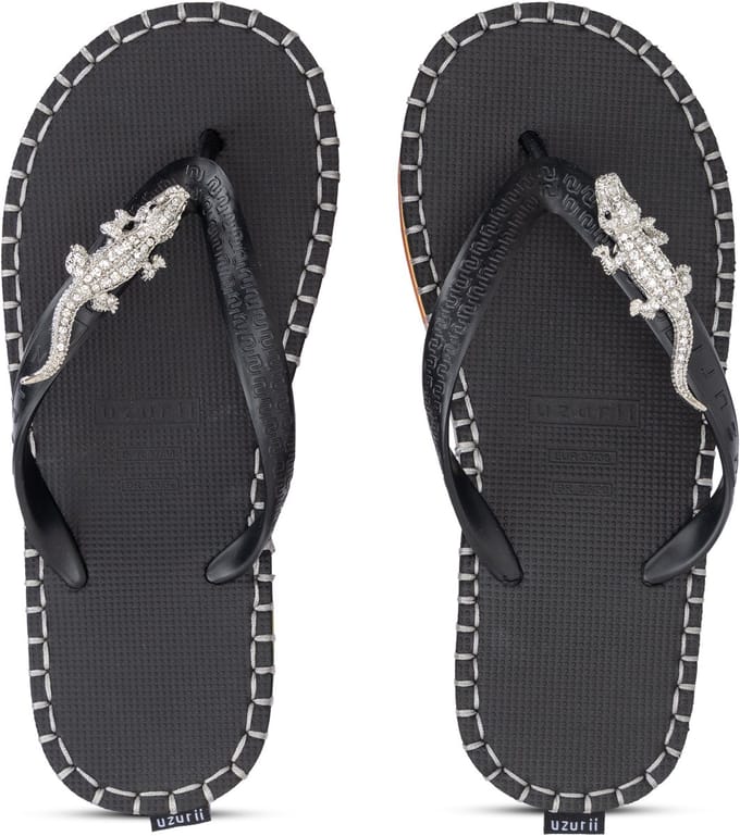 Uzurii | Teenslippers | Dames | black | Maat 37/38