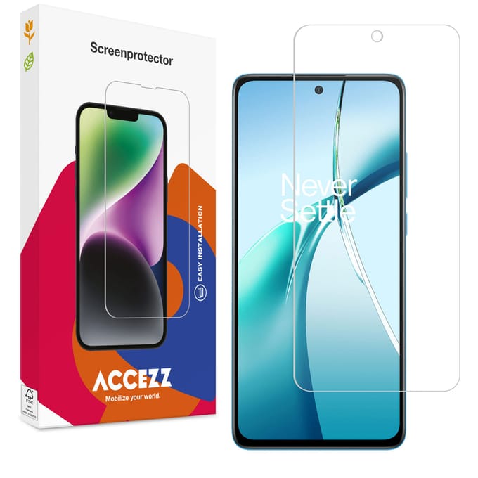 Accezz Screen Protector - Geschikt voor OnePlus Nord CE 4 Lite 5G - Gehard Glas Screenprotector