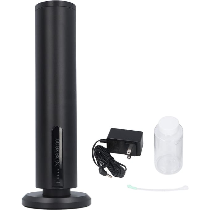 Essentiële Olie Diffuser 120ML Capaciteit Oplaadbare Bluetooth Slimme Aromatherapie Diffuser Zwart zwart