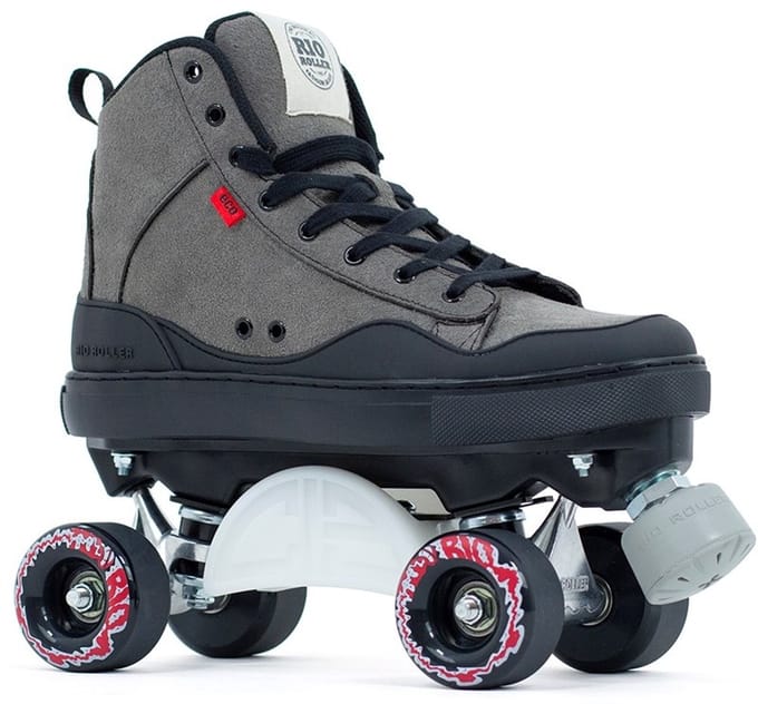Rio Roller Ramp Skate Adults Quad Skates - Black / Grey