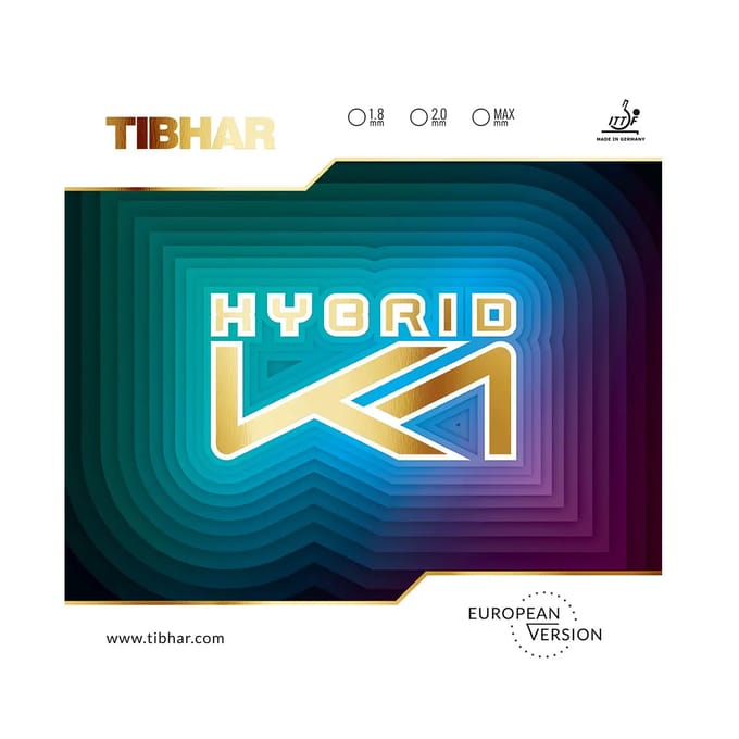 Tafeltennisrackethoes Tibhar Hybrid K1 S