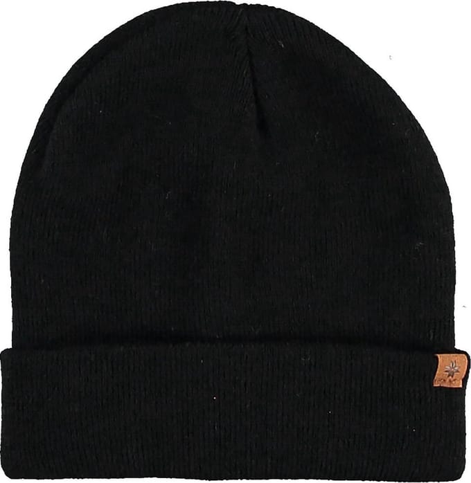 Gebreide Kinder Winter Muts - Zwart - Beanie - 2-8 jaar