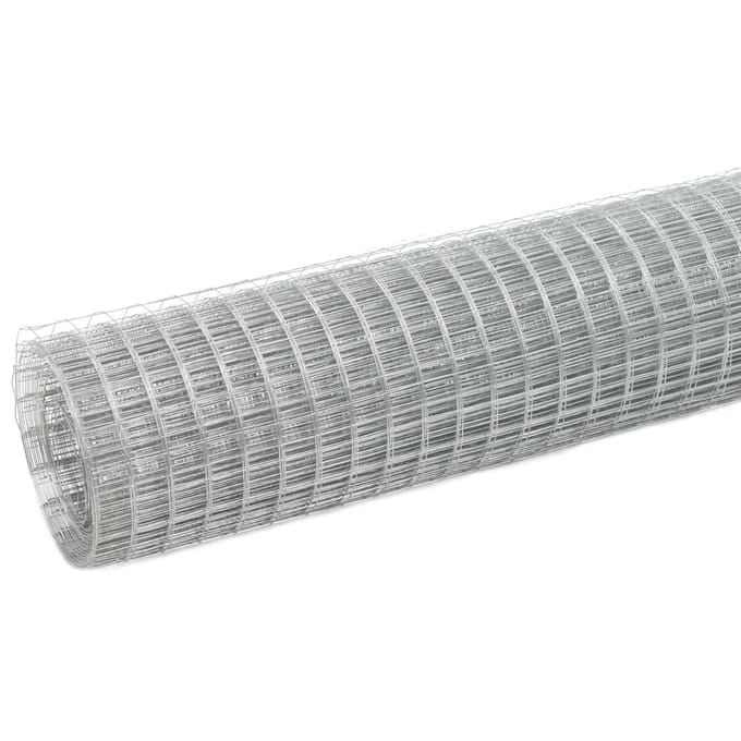 vidaXL - Kippengaas - 25x1,5 - m - gegalvaniseerd - staal - zilverkleurig