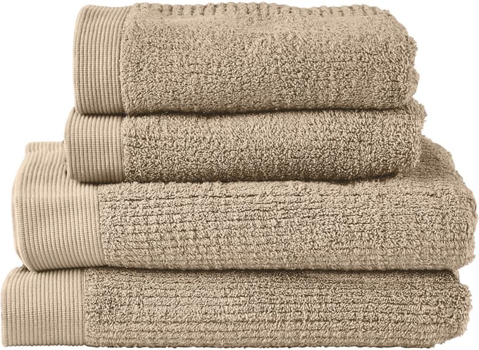 Zone Denmark Classic Handdoek 4 st. Camel