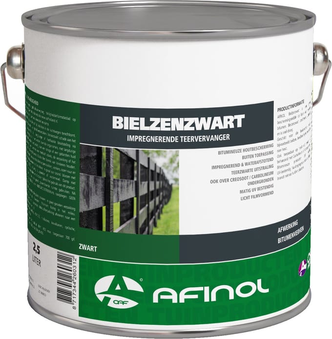 Afinol bielzenzwart - 2,5 liter