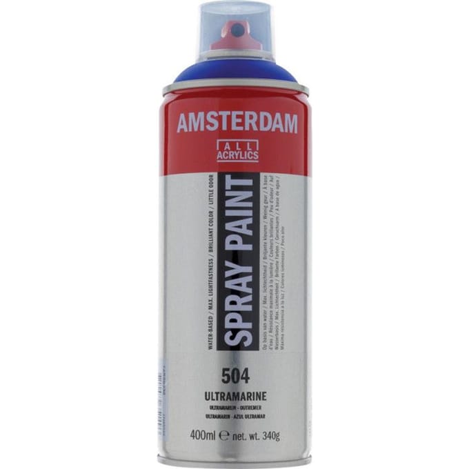 Spraypaint - 504 Ultramarijn - Amsterdam - 400 ml