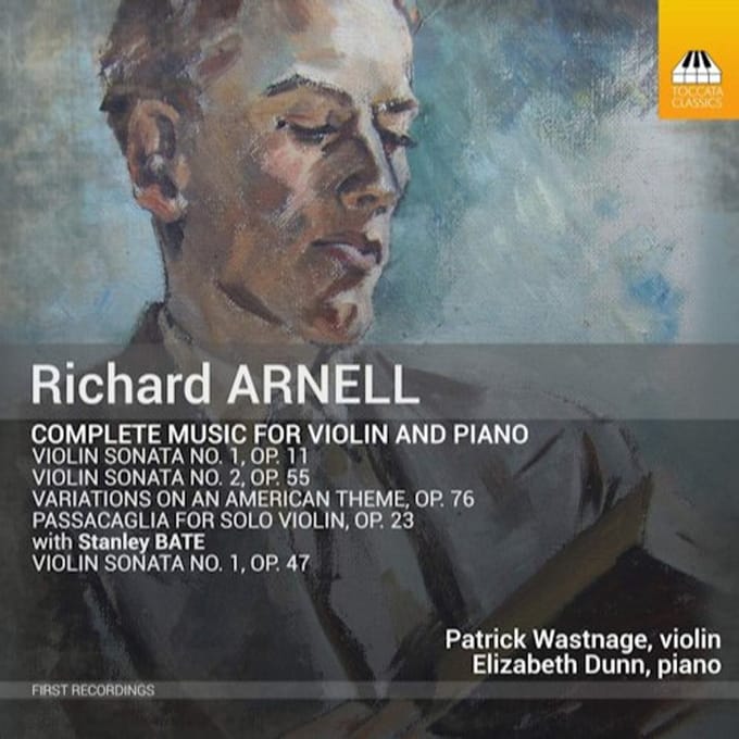 Patrick Wastnage & Elizabeth Dunn - Arnell: Complete Music For Violin And Piano (CD)