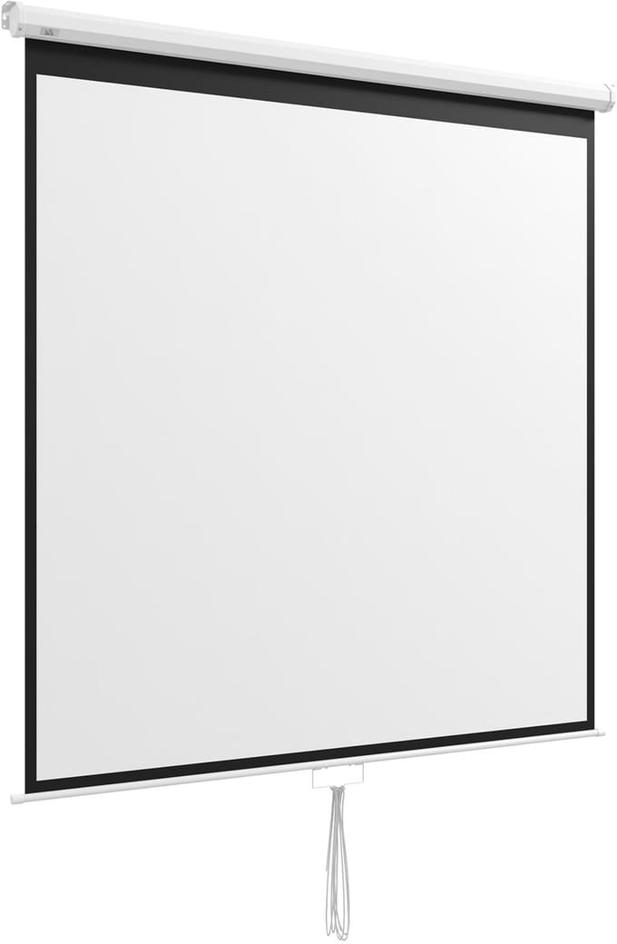 Beamer Projectiescherm HD 4K 178x178 cm - 70 inch 1:1