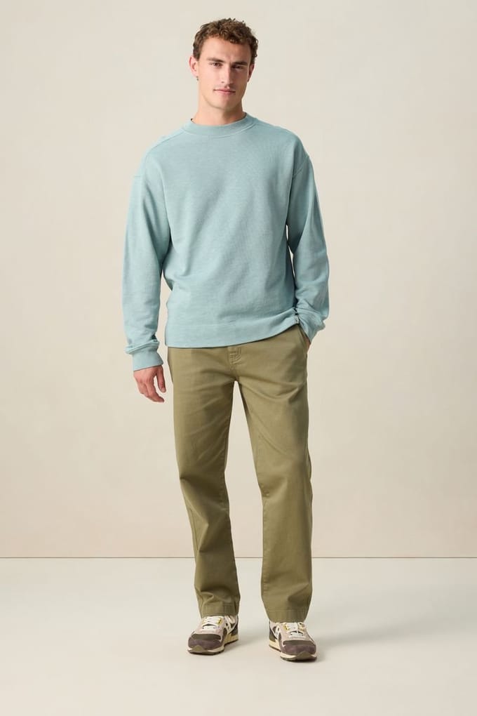 Sissy-Boy - Donkergroene mid-rise chino