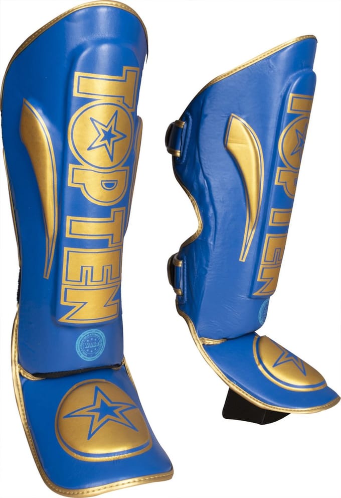 scheenbeschermers star light blauw goud maat XL