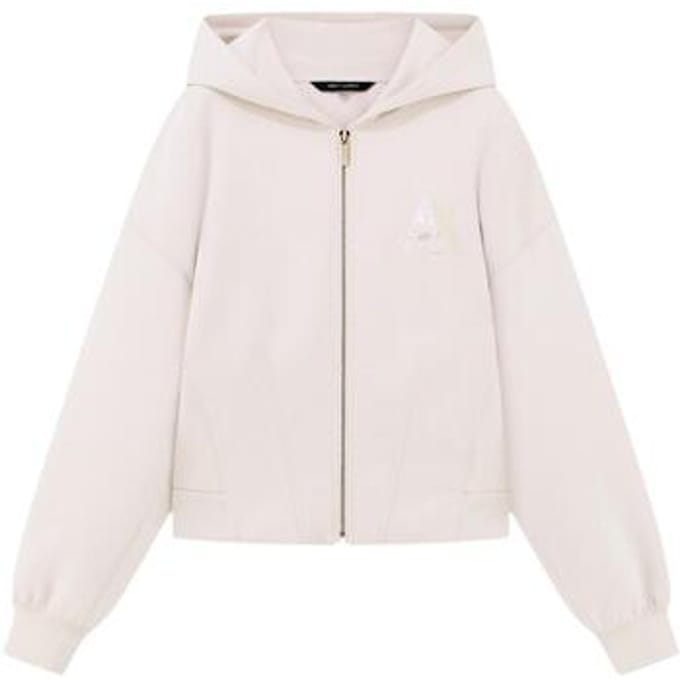 Armani Exchange Xw002861_af13397 Sweatshirt Met Rits Wit S Vrouw