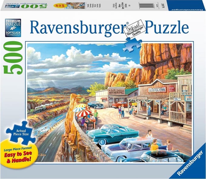 Ravensburger puzzel Mooi uitzicht - Legpuzzel - 500 stukjes