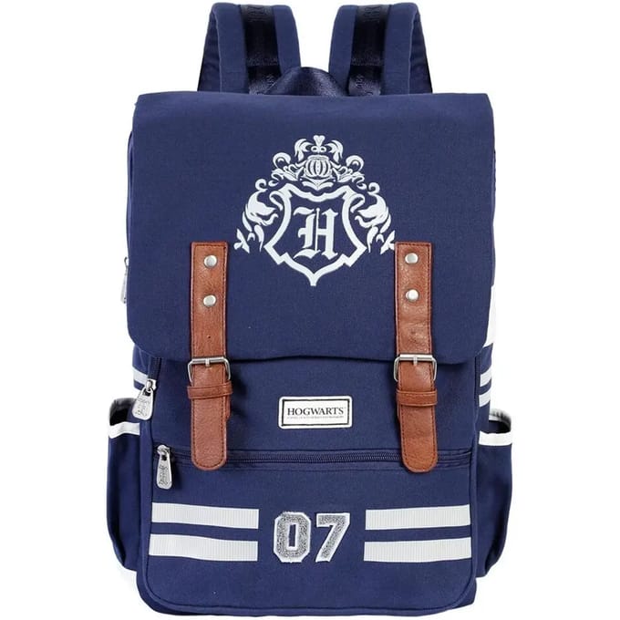 Karactermania - Harry Potter Rugzak Hogwarts Academy Backpack - Rugtas Oxford Blauw