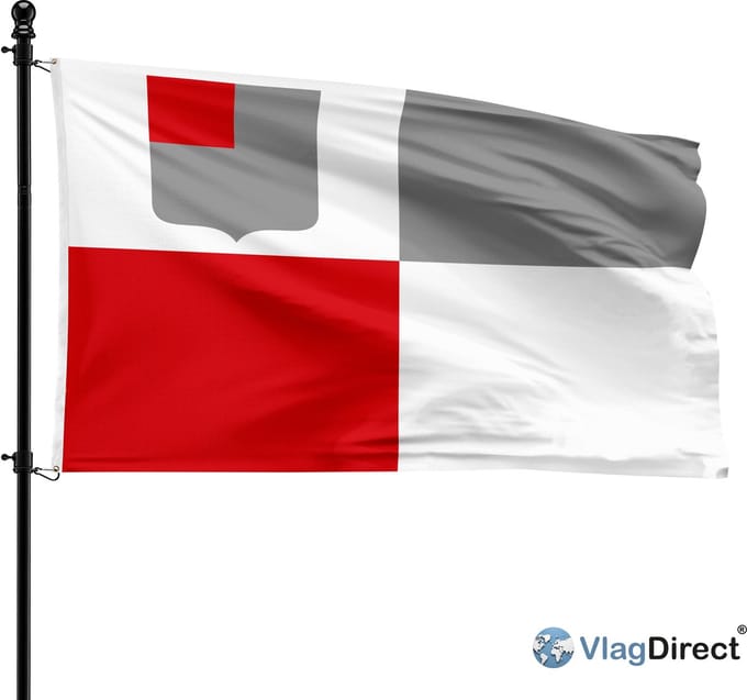 Gemeente Wanze vlag - 90 x 150 cm.