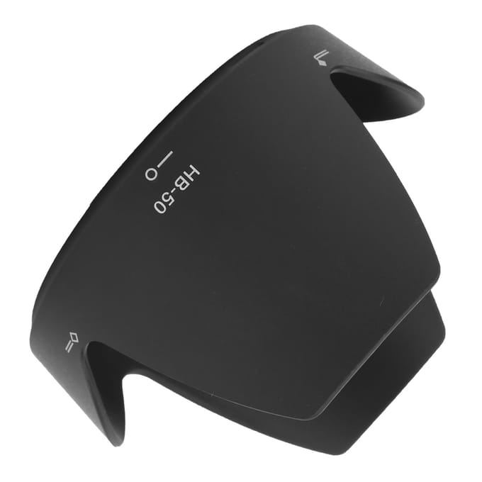 HB50 Omkeerbare Camera Lenskap Zonnekap Beschermer voor Nikon AFS 28300/3.55.6G ED VR Lens black