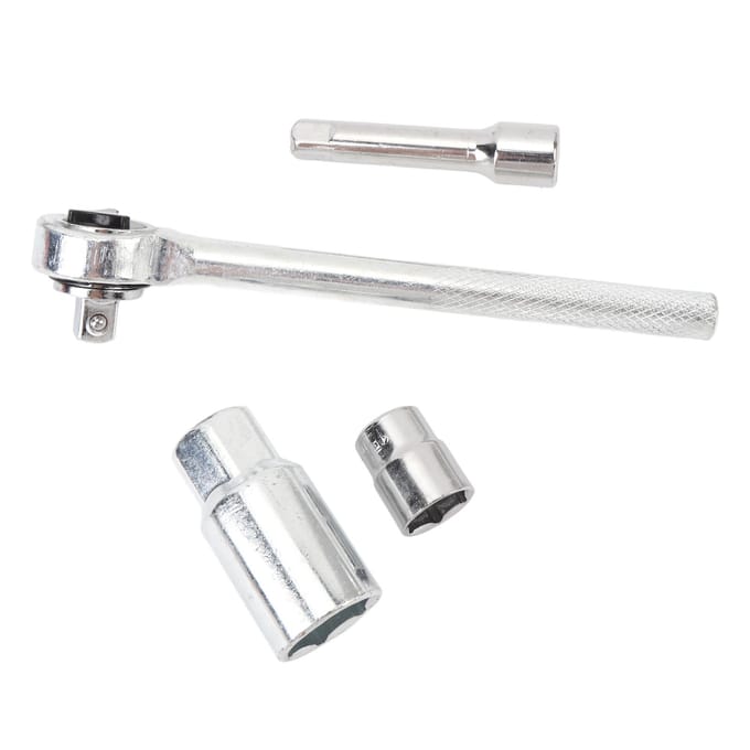 40 STUKS SAE Metrisch Dopsleutelset Efficiënte Universele Pasvorm 14 Inch 38 Inch Aandrijf Dopsleutelset voor white