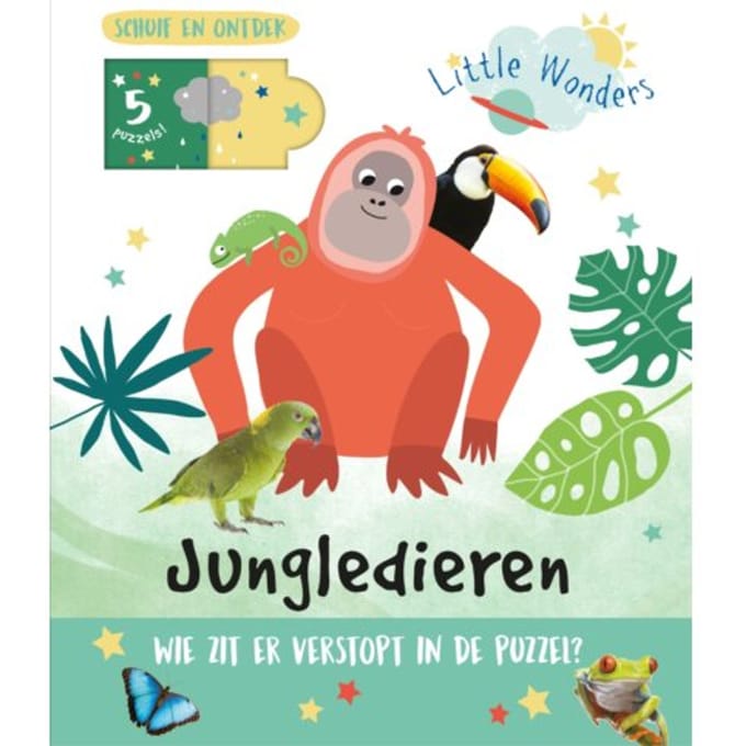 Jungledieren - Schuif En Ontdek