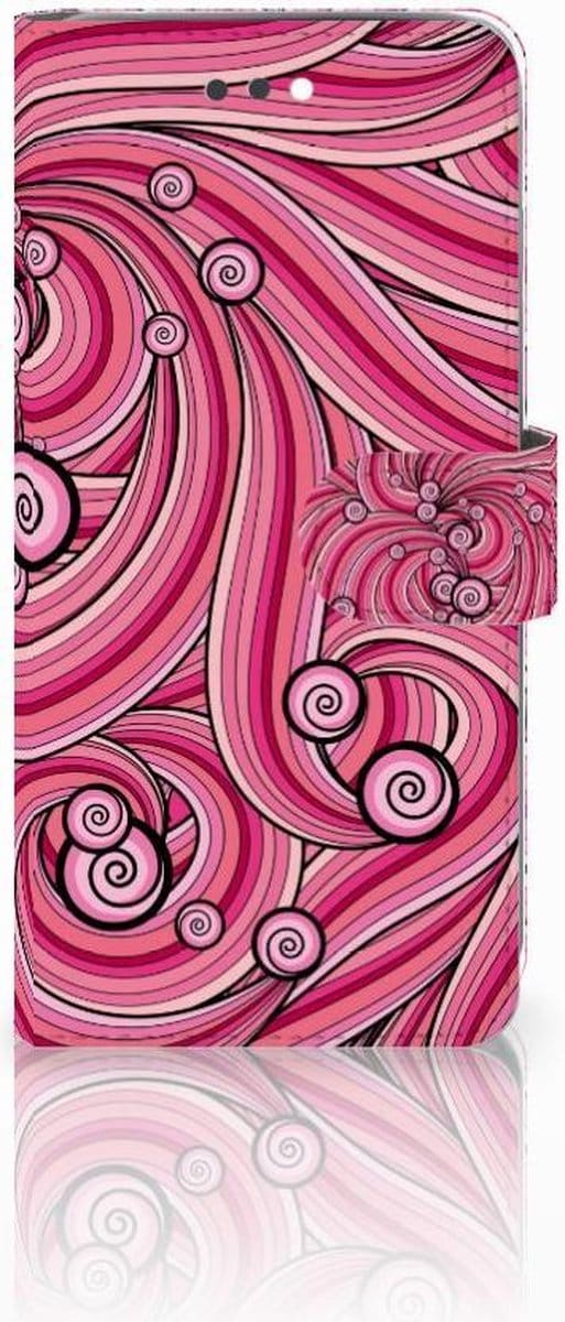 Apple iPhone 7 Plus | 8 Plus Hoesje Swirl Pink