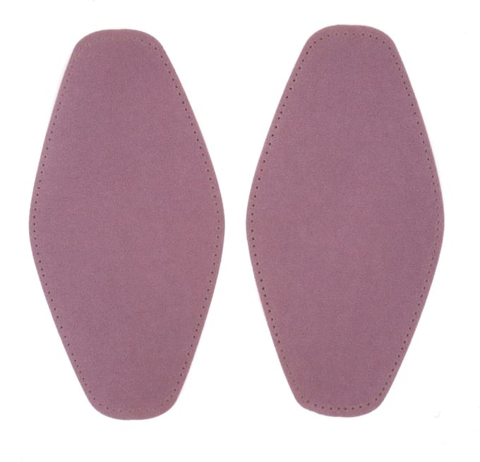 Elleboogstukken Opstrijkbaar 19x9,5cm paar - taupe