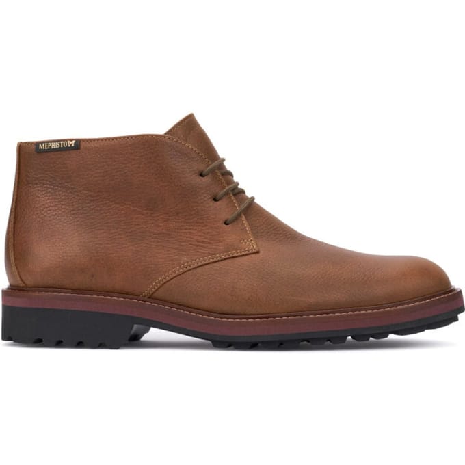 Mephisto Berto - heren laars - bruin - maat 39 (EU) 6 (UK)