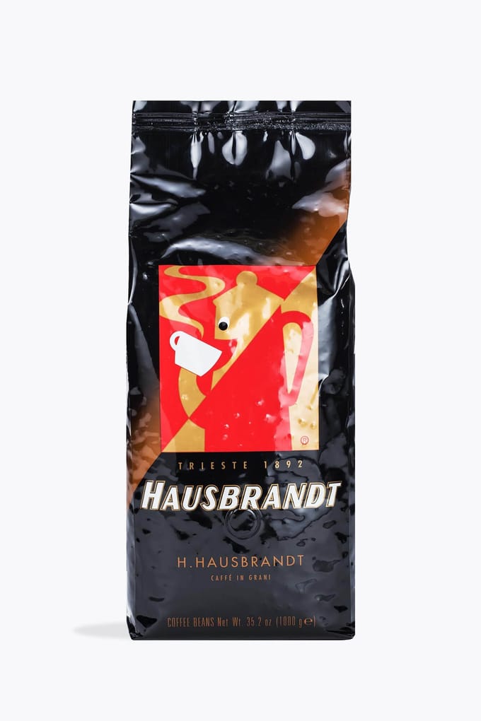 Hausbrandt Espresso H.Hausbrandt 500 g | hele bonen | 90% Arabica, 10% Robusta | Klassieke Italiaanse melange met hazelnoot- en cacaotonen voor espresso