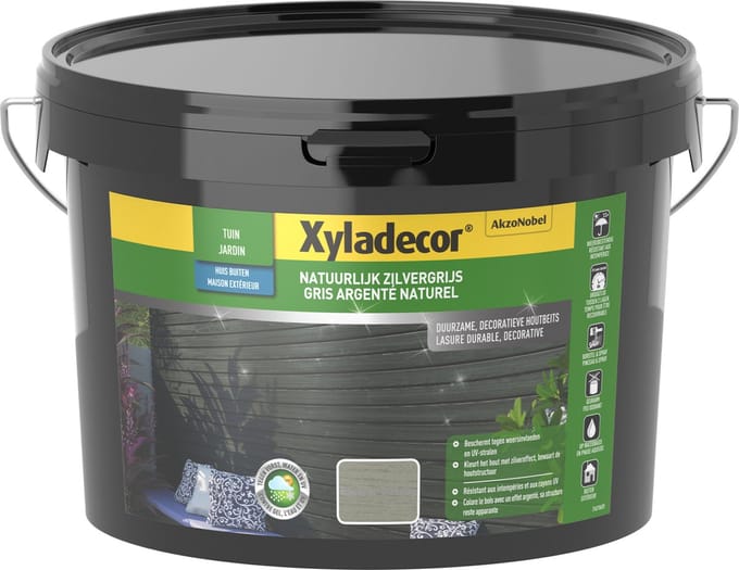Xyladecor Natuurlijk Zilvergrijs Schorsgrijs 2,5 L