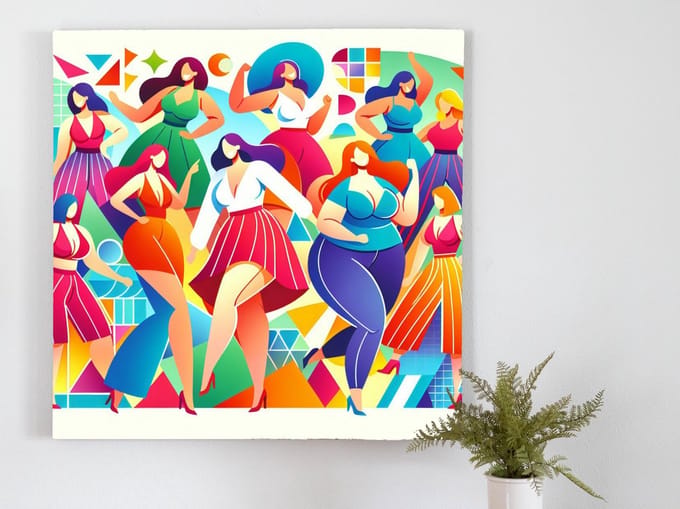 Kunstprint | Wanddecoratie | Dibond | 20 × 20 cm