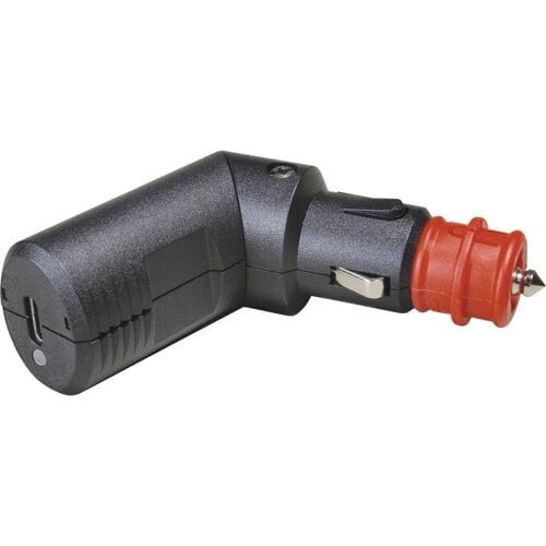 ProCar Haakse USB-C laadstekker PD/QC 60 watt 12 V, 24 V