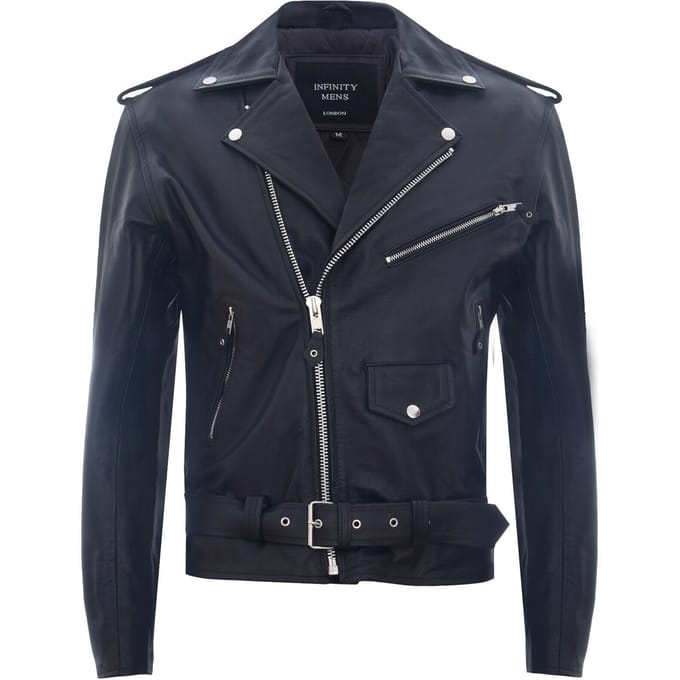 Leren Brando Biker Rock motorjas van leer
