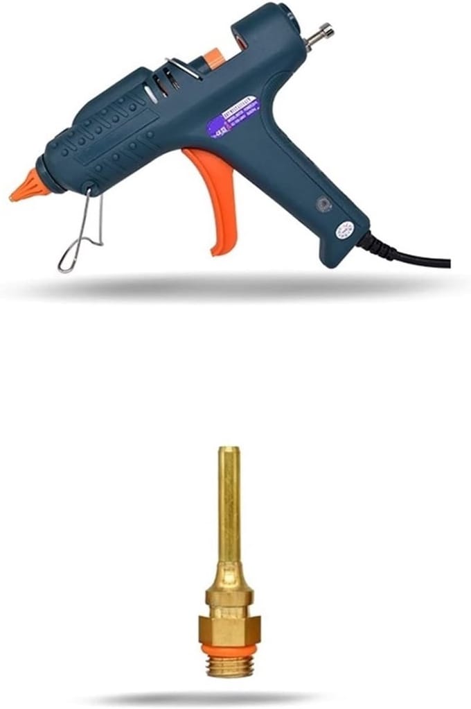Lijmpistool - Hete lijm - Materialen plakken - Snelle opwarming - 15mm stift - Zwart