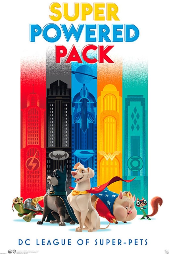 Poster DC Comics - League of Superpets Super Power 61x91,5cm