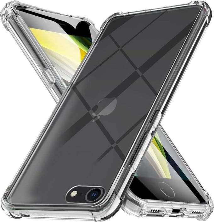 Hoesje Geschikt voor: iPhone 7 Plus / 8 Plus - Anti -Shock Silicone - Transparant