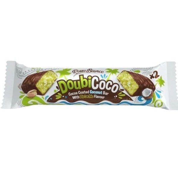 Barre de coco 40g - crème de pistache, délicieuse douceur pour un cadeau
