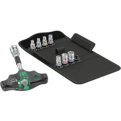 Wera Kraftform Kompakt 400 RA Set Imperial 2 Bitschroevendraaier met ratel