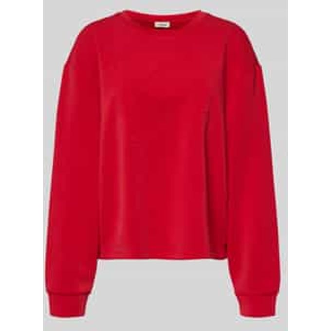 Regular fit sweatshirt van modalmix