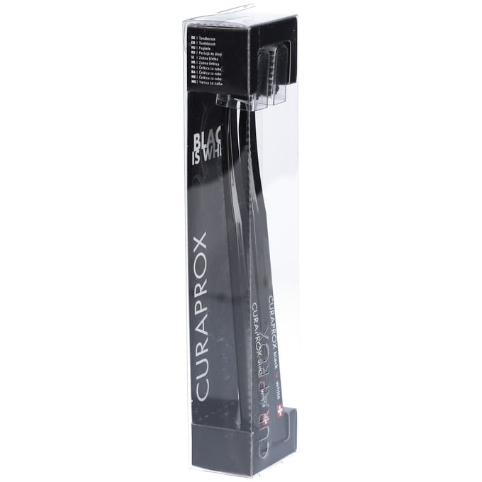Curaprox Black is White CS5460 - Tandenborstel - 2 stuks - Zwart