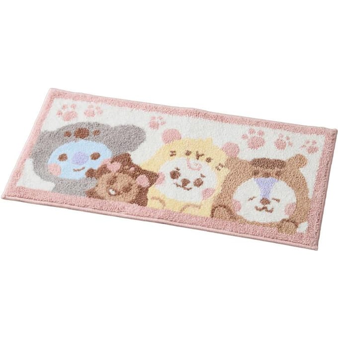 BT21 BABY Tapis Plus Moelleux ver.1 (Alsyu-Ko Mang) white