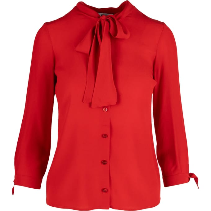 Voordelig en stijlvol Moschino overhemd met strik - jaren 2010