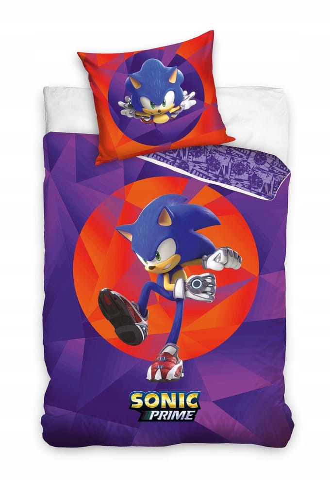 Sonic Dekbedovertrek Set 140x200 cm Katoen - Veelkleurig