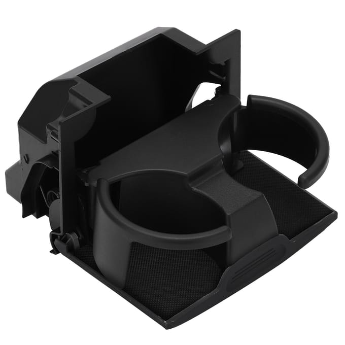 Support de porte-gobelet de console centrale arrière 96965‑ZS00A Remplacement pour Nissan Frontier Xterra Pathfinder 2005‑2019 black