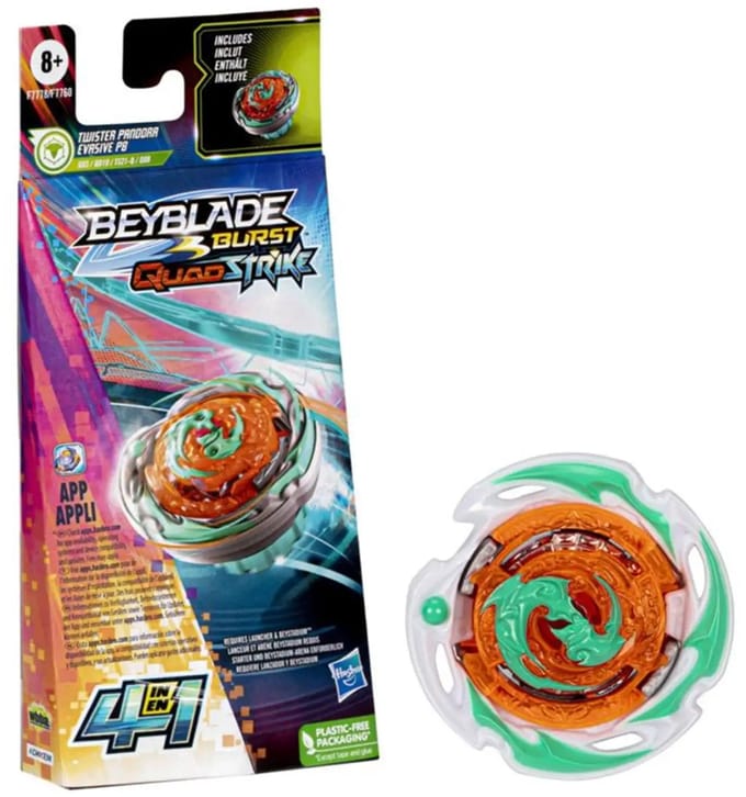 Hasbro Beyblade QS single pack - Hypersphere technologie - Performance Tip