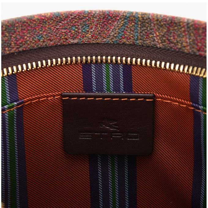 Etro Paisley Jacquard Arnika Clutch Schoudertas Wp2c0014aa001 M0019 WP2C0014AA001 M0019 black