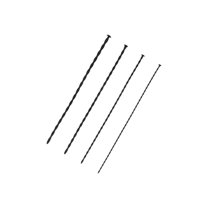 'Silicone Spiral Screw Plug Set Beginners', 4 stuks