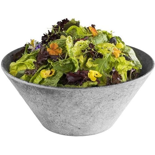 GGM Gastro (6 Stück) Schale - ELEMENT - Melamin - 3 Liter - Ø 280mm - Grau