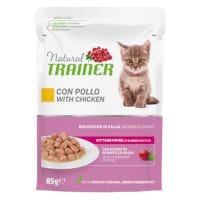 24x85g Kip Kitten & Young Natural Trainer natvoer voor kittens