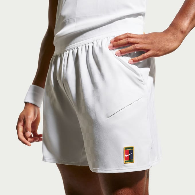 Nike Court Dri Fit Slam Shorts White, L