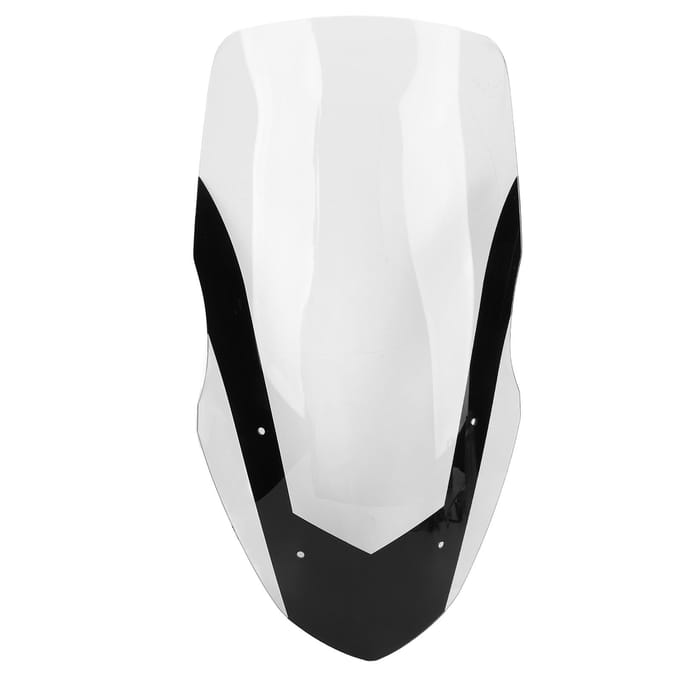 Motorfiets Voorruit Kuip PMMA Transparant Windscherm Deflector Scherm voor Nmax155 white