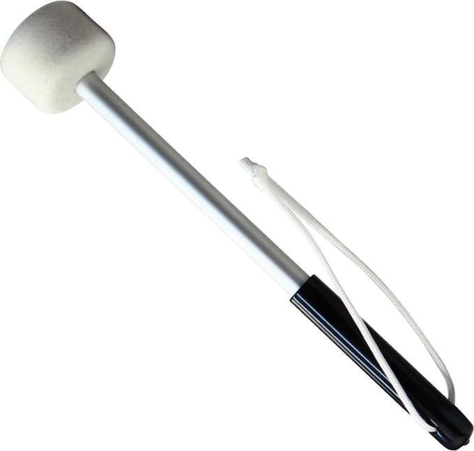 Gewa Parade vilthoofd Schlägel, 60mm, Alu - Accessoire voor marching drums