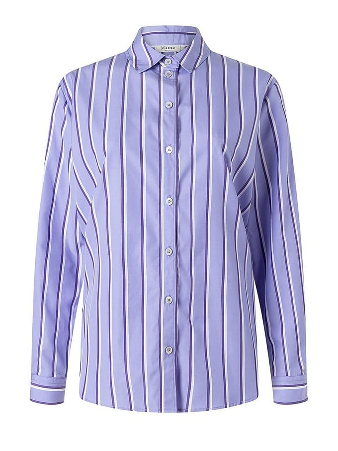 Blouse lange mouwen Van MAERZ Muenchen paars